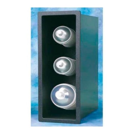 Vollrath Co Vollrath Acry Fab, Flush Mount Vertical Lid Dispenser, 3 Stack 18-7/8"x6-3/4"x13-1/4" FMDL-3V